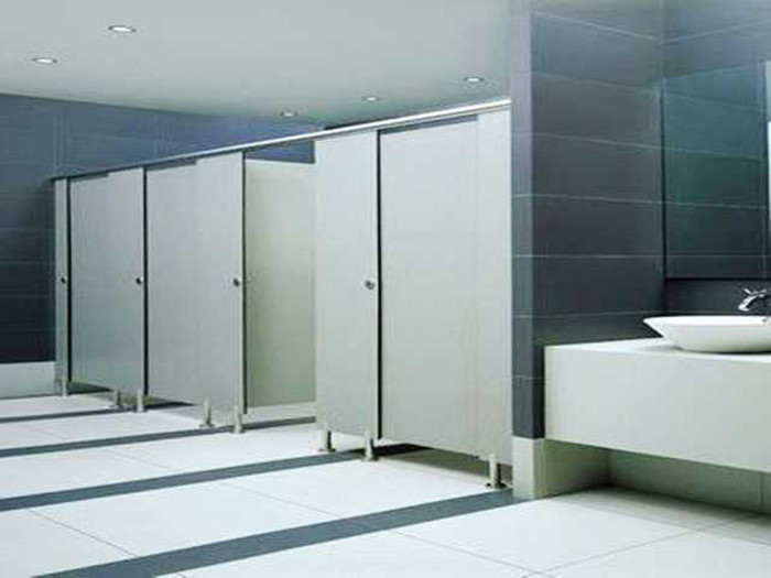 Buy cheap High Density Toilet PVC Partition Board Thin Thickness 15mm Glossy Solid Color from wholesalers