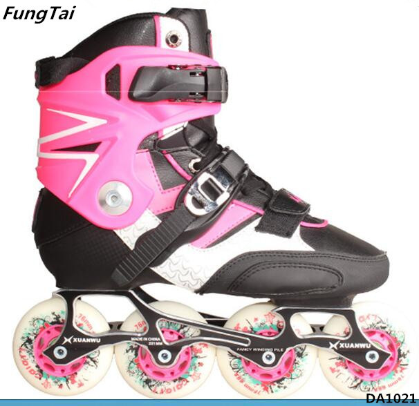 Buy cheap High Quanlity Semi Soft Inline Skate Shoes Roller Patins for Men and Women (DA1021) from wholesalers