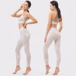 Buy cheap Flash Sequin Yoga Set Clothes Nylon Moisture Wicking Womens 2 Piece Workout Sets from wholesalers