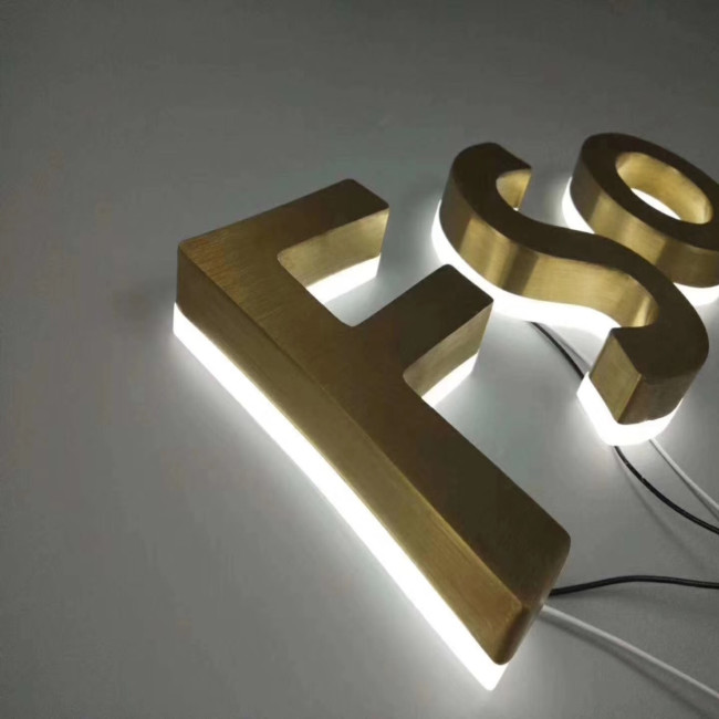 Buy cheap Building RGB Channel Letter Sign Stainless Steel Illuminated from wholesalers