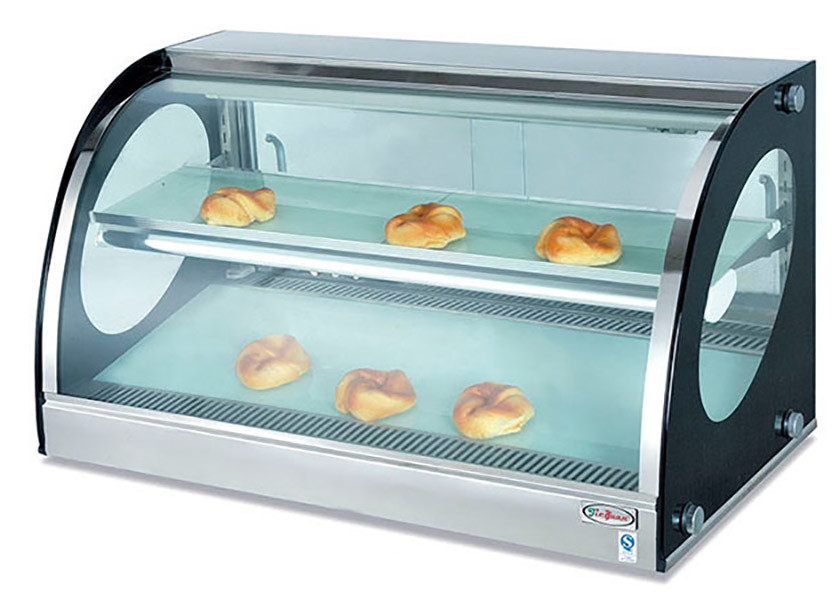 Buy cheap Counter Top Bread Display Cabinet Food Warmer Showcase Electric Heating 40-85°C product
