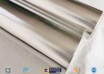 Buy cheap 7/14/18μ Heat Sealing Aluminium Foil Backed Fiberglass Fabric Satin Weave from wholesalers