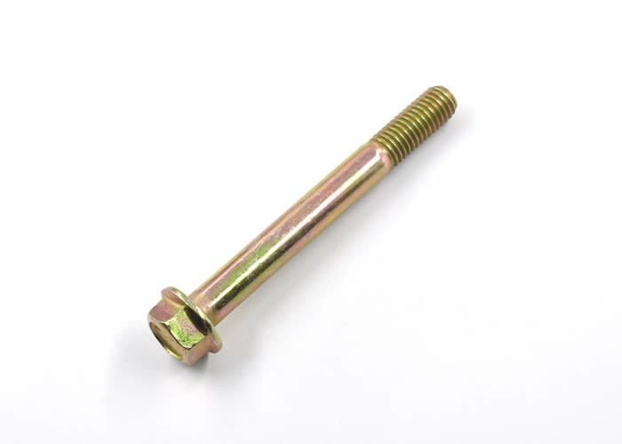 Buy cheap Yellow Zinc Plated ASME Grade 5 Hex Flange Head Bolt Used in Construction Fields product