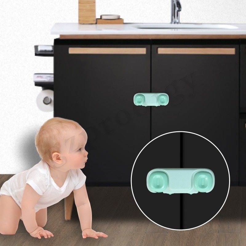 Buy cheap ABS Childproof Baby Safety Lock For Cabinets Multifunctional Durable from wholesalers