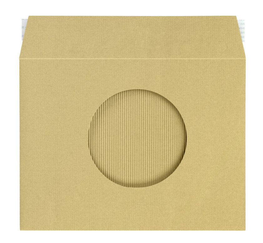 Eco Friendly recycled mail paper bags corrugated paper envelope for sale