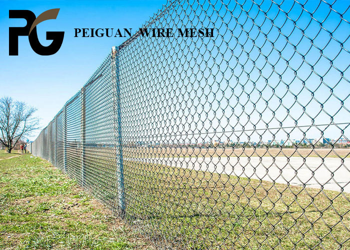 Buy cheap 50x50mm Metal Chain Link Fence , Twisted Wire Temporary Chain Link Fence from wholesalers