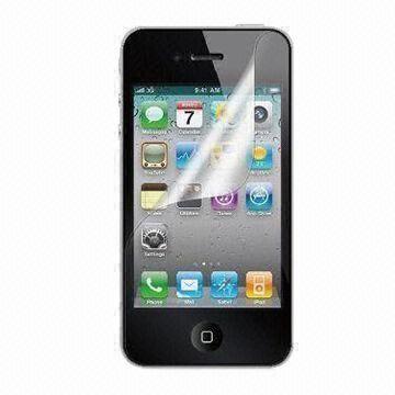 Buy cheap Clear Screen Protector with Anti-scratch/-glare and Dust-/Waterproof Features, Ideal for iPhone 4 product
