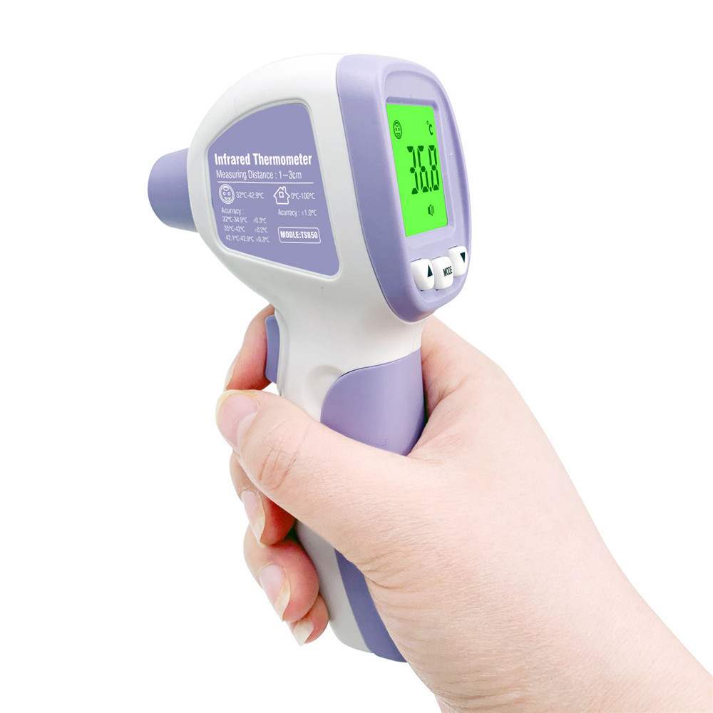 Buy cheap Digital Thermometer High precision digital laser infrared thermometer with LCD for industrial and domestic use product
