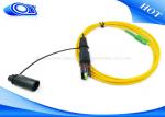 Buy cheap Singlemode 3.0mm 2 Meter / waterproof fiber optic cable SC / APC / fiber optic ethernet cable from wholesalers