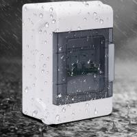 Buy cheap 6-Way Outdoor Breaker Box IP67 Waterproof Boxes ABS Plastic Junction Boxes Circuit Breaker for Outdoor product