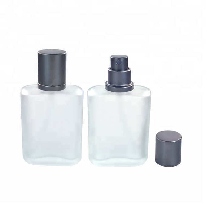 Buy cheap Frost Refillable Glass Perfume Spray Bottles 100ml Car Perfume Refill Bottle from wholesalers