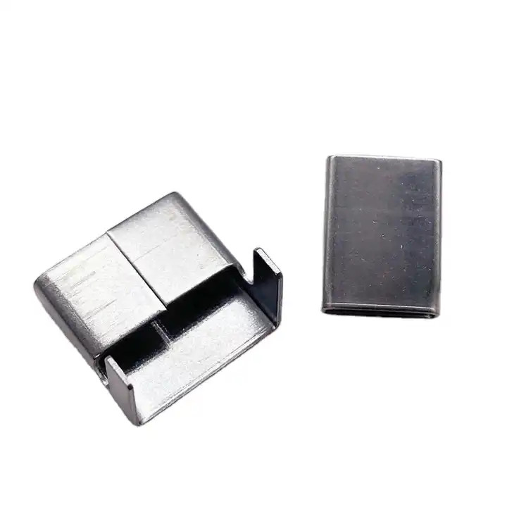 Buy cheap 12.7mm Stainless Steel Closed Seals Wing Buckle For Fixing Banding from wholesalers