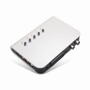 Buy cheap DVB-T TV Tuner Box, Supports Multiple Languages, Teletext and EPG product