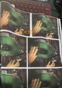 Buy cheap DTF hot press  transfer machine print very soft  lenticular TPU lenticular printing in fashion garments and shose in NY product