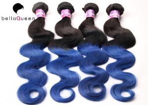 Buy cheap No Shedding 10-30 Inch Double Drawn Hair Extensions , Long Body Wave Human Hair product