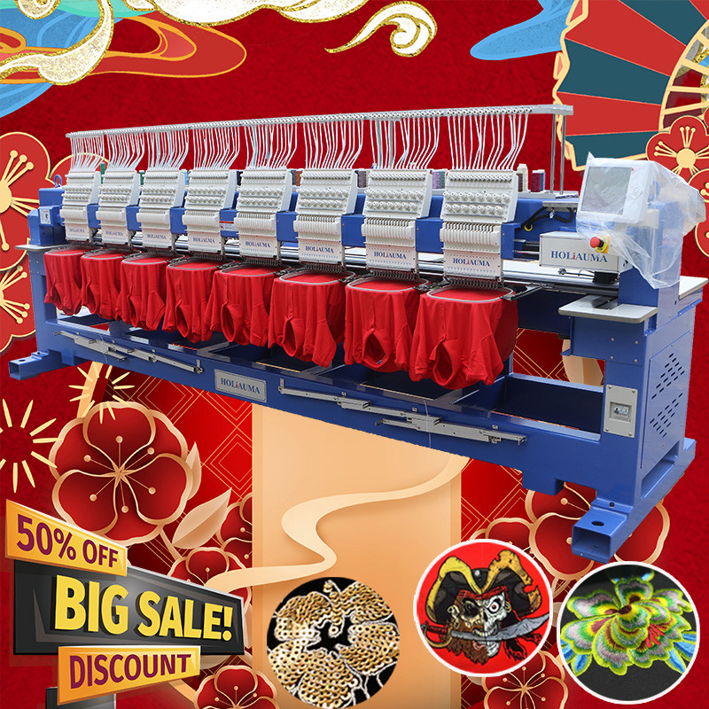 Buy cheap Chinese brand cheapest cap t-shirt hat embroidery machine sale 15 needles 400*450mm computer embroidery machine like zsk from wholesalers