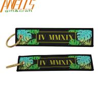 Buy cheap Personalized Airplane Custom Woven Keychain Cool Simple Design product