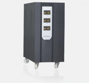 Buy cheap 15KVA - 90KVA Servo Controlled Voltage Stabilizer , Three Phase Automatic Voltage Regulator product