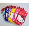 Buy cheap lovely hello kitty silicon Case For iPhone 4 5s 6s plus SAMSUNG galaxy S6 S7 NOTE 3 5 from wholesalers