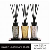 Buy cheap Luxury Room Aromatherapy Reed Diffuser With Black Top Cover , Screen Printing product