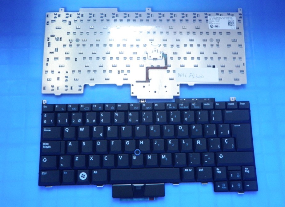 Quality Backlit Keyboard Dell Latitude E4300 black laptop Keyboard for sale