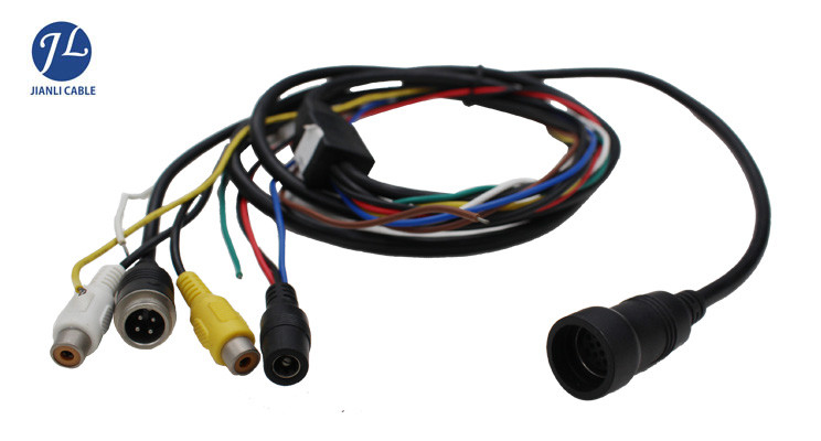 Buy cheap 12V 24V 13 Pin Din Cable For Rear View System , Video And Power Cable Single Shielding product