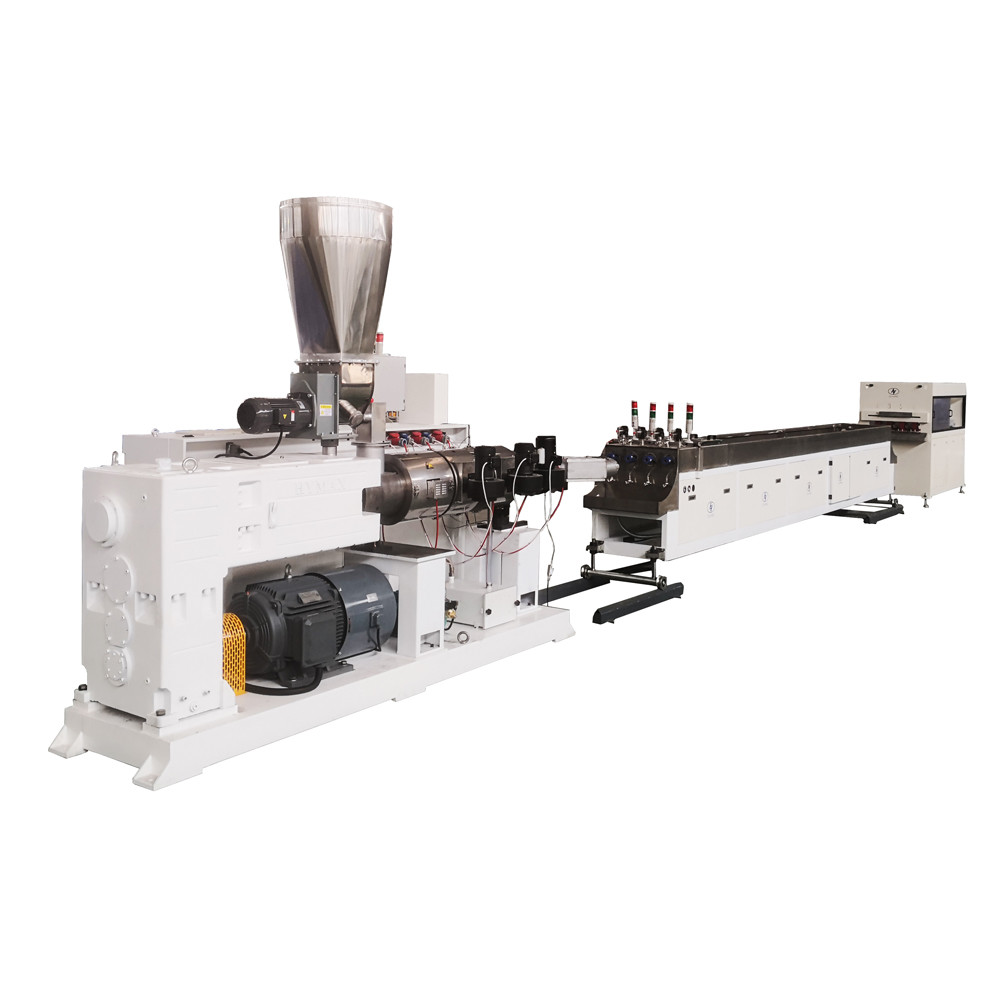 Buy cheap Plastic Extrusion Line / PVC Four Conduit Pipe Production Line from wholesalers