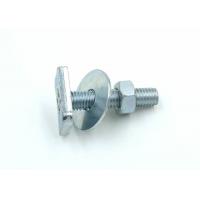 Buy cheap Galavanized Mild Steel Square Head Bolts with Hex Nuts and Flat Washers product