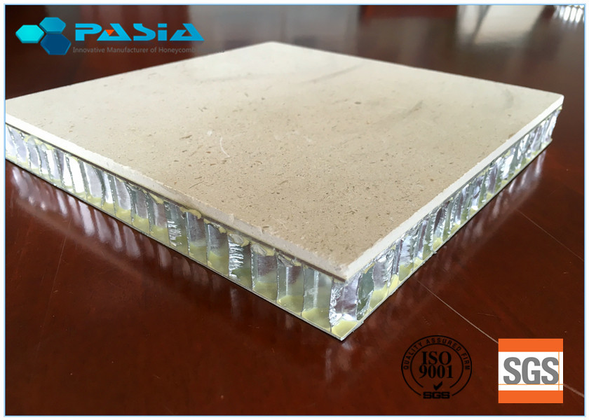 Buy cheap 25 Mm Thickness Lightweight Marble Panels Match Relevant Fire Resistance Standard product