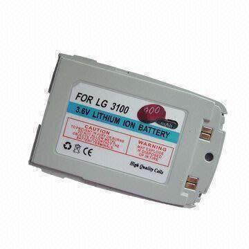 Buy cheap 3.6V 900mAh Rechargeable Li-ion Battery Pack for LG 3100 from wholesalers