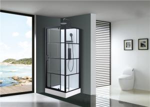Buy cheap Fashion Pivot Door， Corner Shower Stalls , Square Shower Cabin with white acrylic tray product