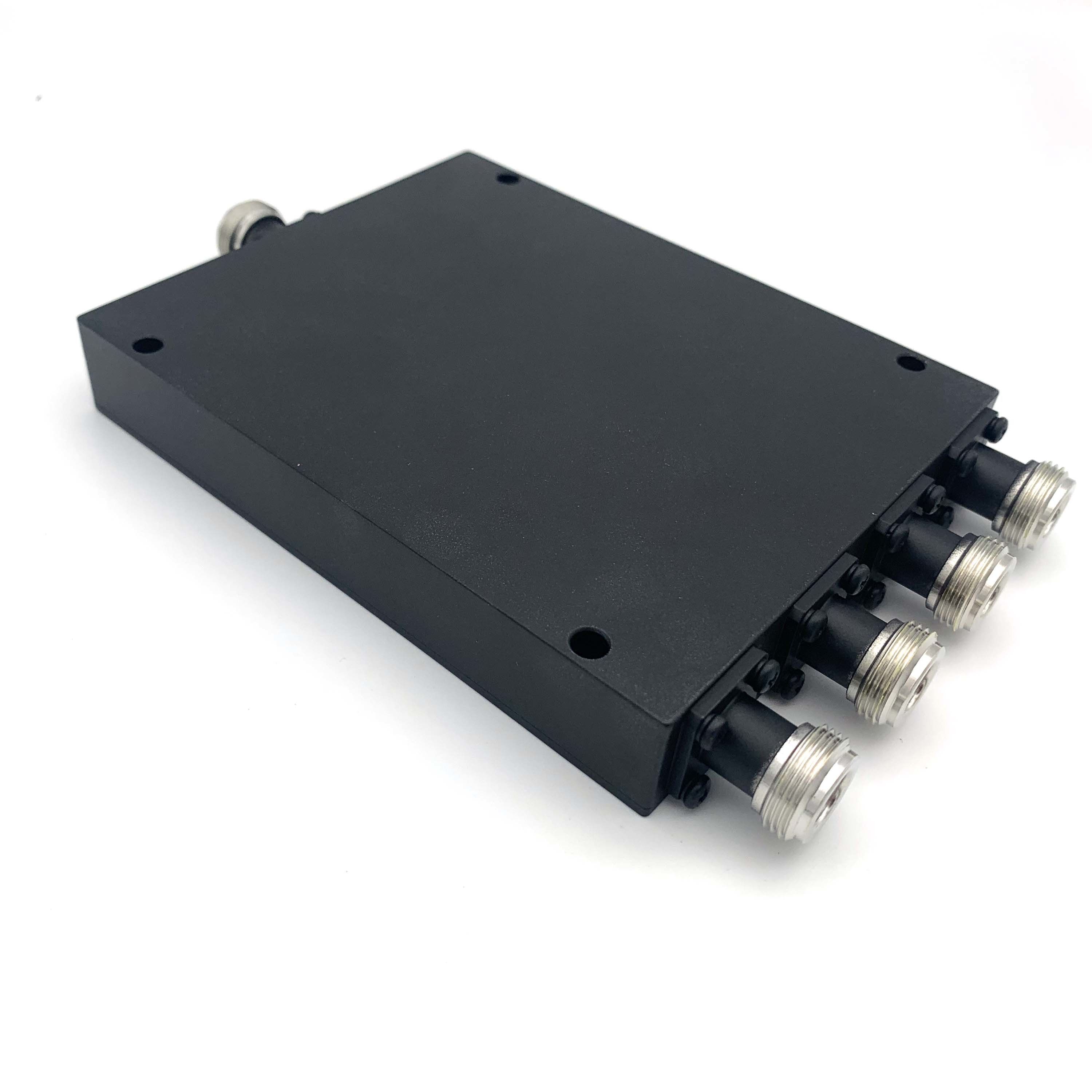 Buy cheap 0.7GHz to 6GHz 4 Way Microwave Power Divider N Female Connector product