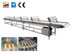 Buy cheap Adjustable Speed Stainless Steel Conveyor Belt With Cooling Fan from wholesalers