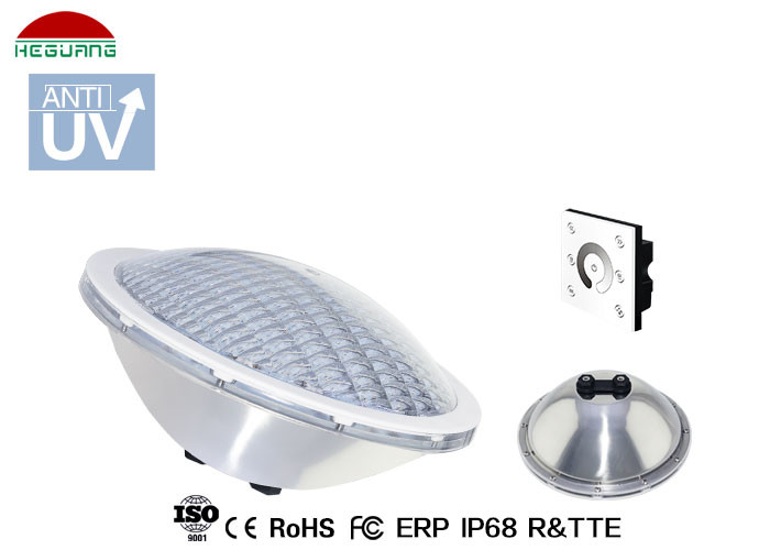 Buy cheap AC / DC 35W Par 56 LED Pool Light , Stainless Steel Swimming Pool Lights product