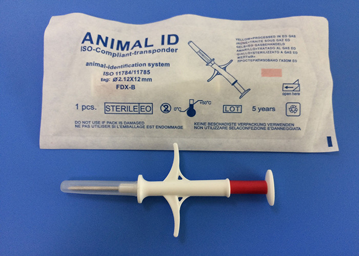 Buy cheap 134.2Khz Implantable Pet Tracker Microchip With Syringe product