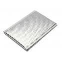Silver Metallic Bubble Mailer Envelopes Self Seal Custom Size 6x10 Inch For for sale
