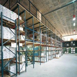Buy cheap 2-3 Tiers Steel Warehouse Mezzanine Shelf Supported Mezzanine SGS product