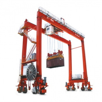 Buy cheap RTG High Working Class Rubber Tyred Gantry Crane For Shipping Container from wholesalers