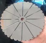 Buy cheap Round LF Punching Artwork Metal Stamping Parts 1.2kg Weight from wholesalers