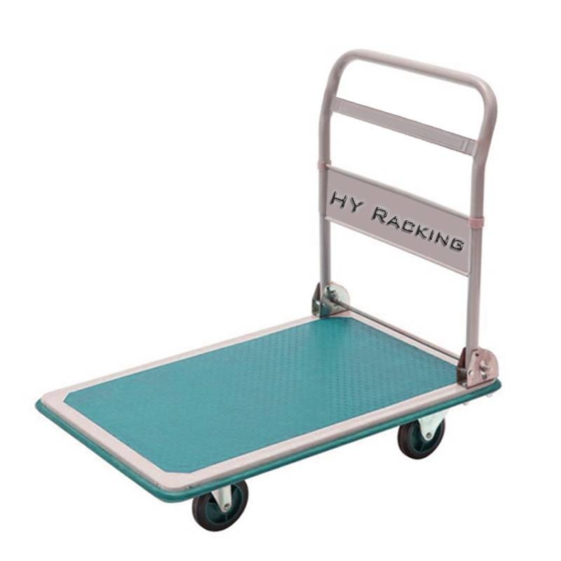 Buy cheap 300kg Collapsible Hand Trolley Workshop Stainless Steel Platform Trolley product