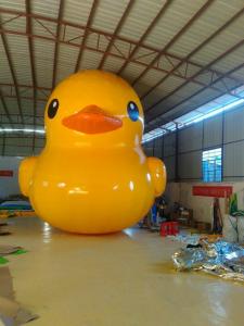 Buy cheap Fireproof Yellow Duck Inflatable Model Unique For Commerical Promotion product