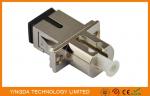 Buy cheap CATV Simplex Fiber Optic Adapter SC / LC , Zinc Alloy UPC and APC Multiple Adapter from wholesalers