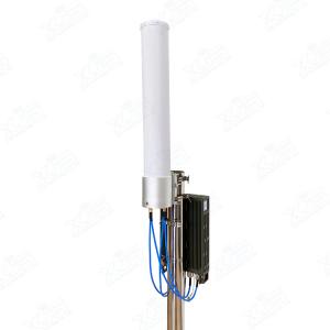 Buy cheap 5GHz 15dBi WiFi 4×4 MIMO Omni Antenna Multiple Input Multiple Output Antenna product