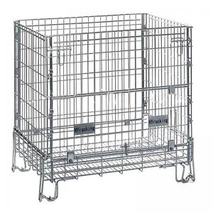 Buy cheap 500kg Collapsible Wire Cage Foldable Wire Mesh Storage Cages Odm product