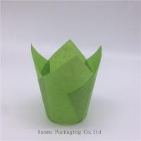 Buy cheap Various Size Baking Tulip Paper Cups Anti Heat  Wedding Cupcake Wrappers product