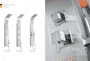 Buy cheap Apartments / Model Rooms Stainless Steel Shower Panel Free Standing Type product