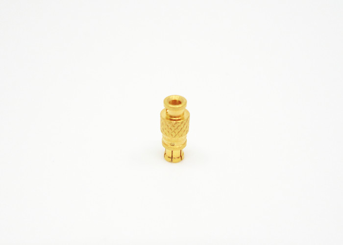 Buy cheap Brass Female Straight SMPM RF Connector DC - 50GHz Frequency Range SSMP-KB1 product
