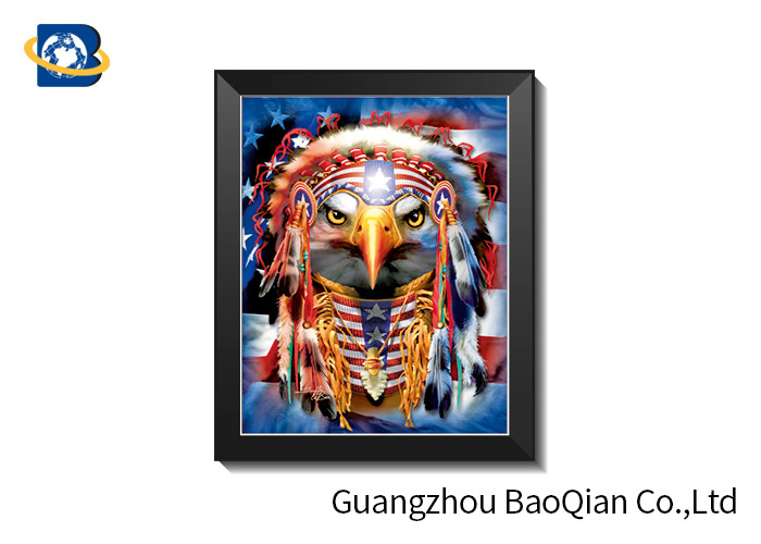 Buy cheap Promotional Gift 3D Lenticular Printing , Plastic 30 X 40CM Stock 3D Picture product