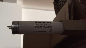 Buy cheap VeriVide Light Lamp Tube F18T8/840-P15 TL84 Made in EU CE Mark 10pcs Wholesale Price philips TL84 18W/840 made in France product