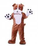Buy cheap Big dog plush animal costumes square mascot company mascot costumes from wholesalers